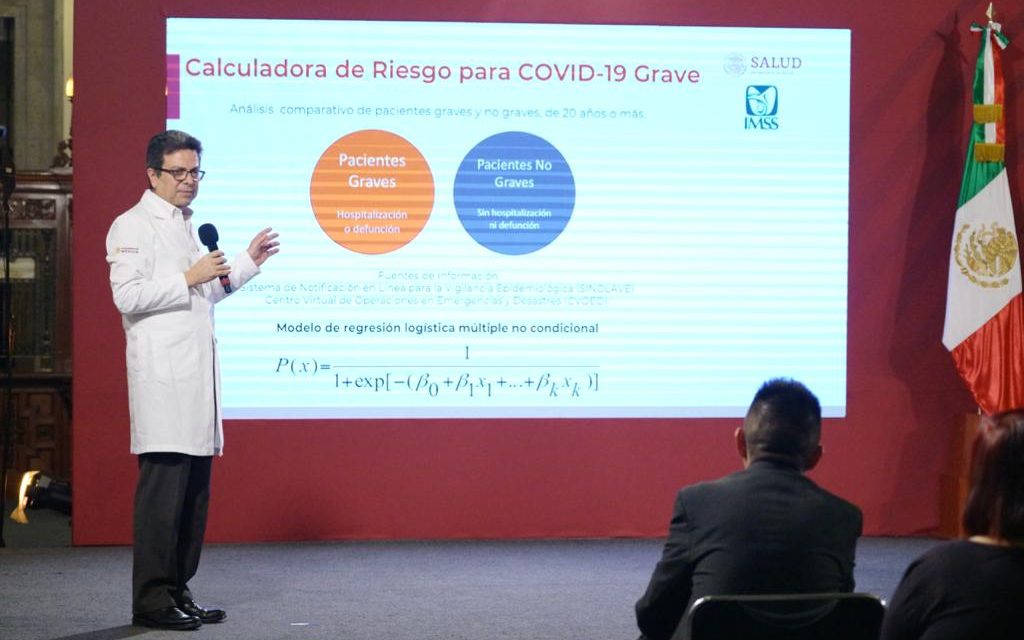 Diseña IMSS calculadora para evaluar nivel de gravedad en caso de padecer COVID-19