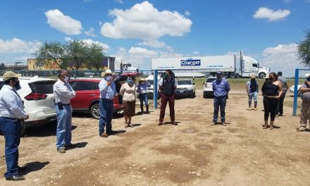 Construyen centro de acopio para venta de ganado en San Luis de la Paz