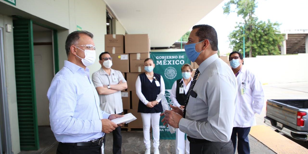 General Motors donó 250 mil cubrebocas a IMSS Guanajuato