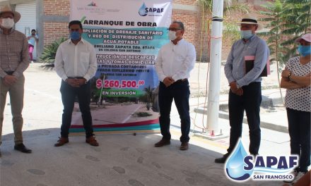 SAPAF inicia obras de mejora en 11 calles de San Francisco del Rincón