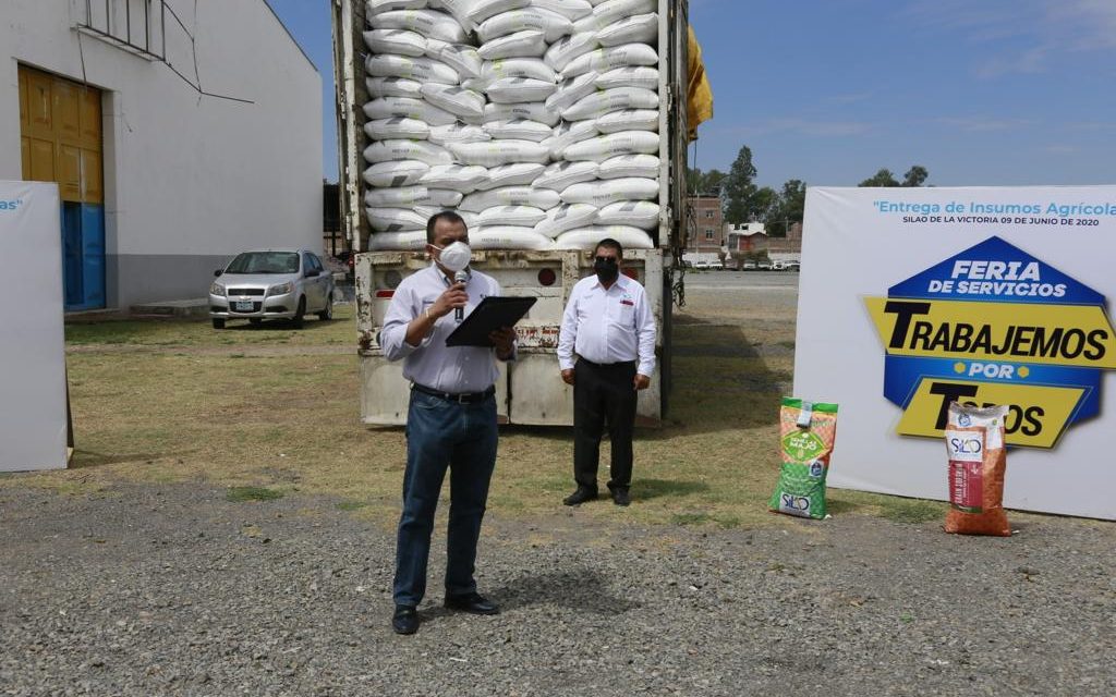 940 agrícultores silaoenses reciben apoyos para garantizar sus cosechas