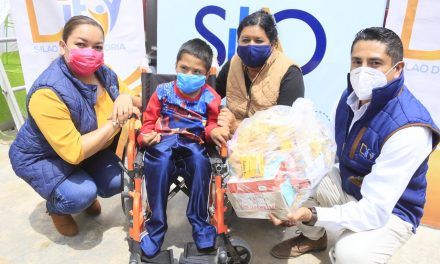 DIF Silao entrega apoyos a personas con discapacidad