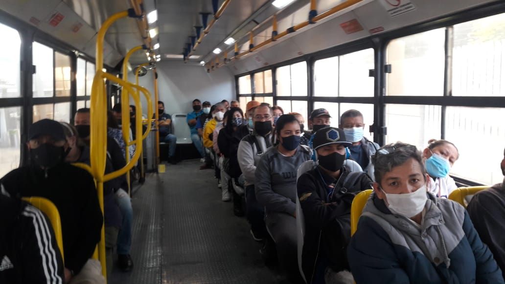 Intensifican medidas en transporte público de León