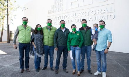 Partido Verde presenta lista de candidaturas con paridad de género en Guanajuato