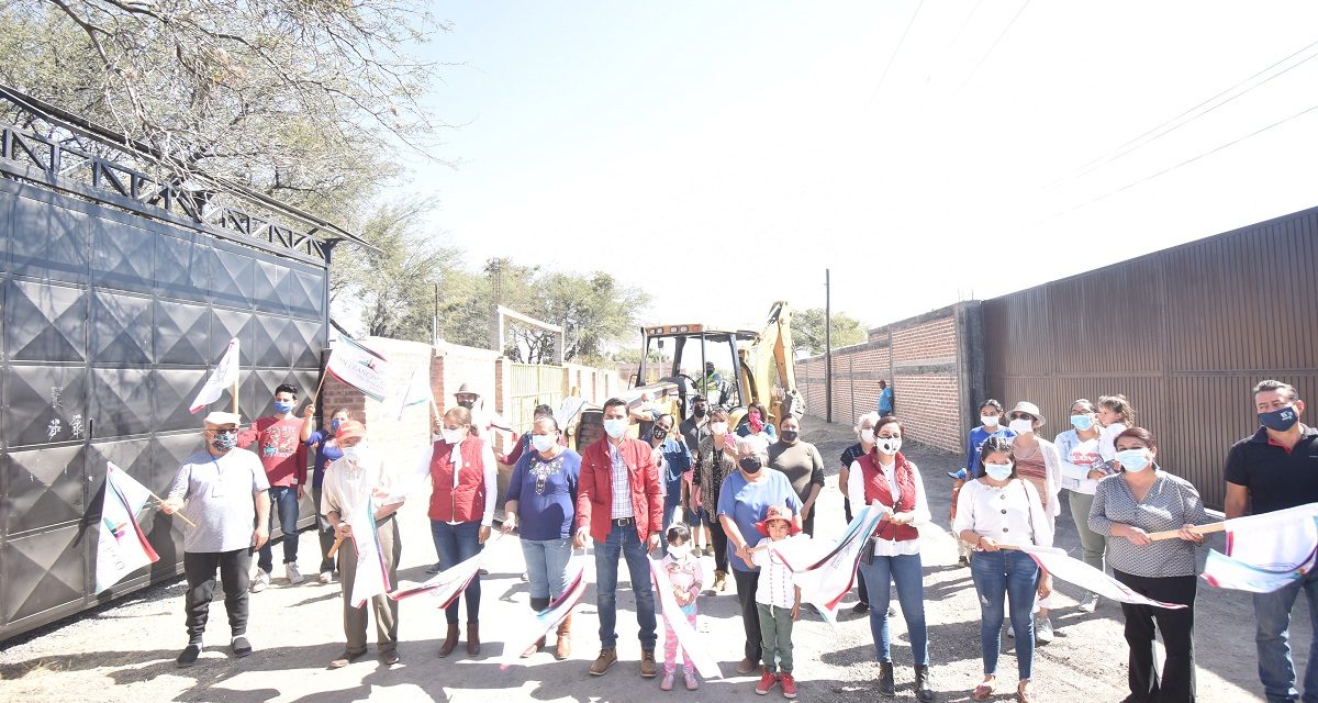 Javier Casillas da arranque a obras en comunidad de San Cristóbal