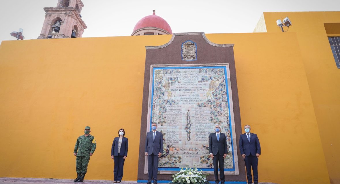 Conmemoran 445 aniversario de la Fundación de León