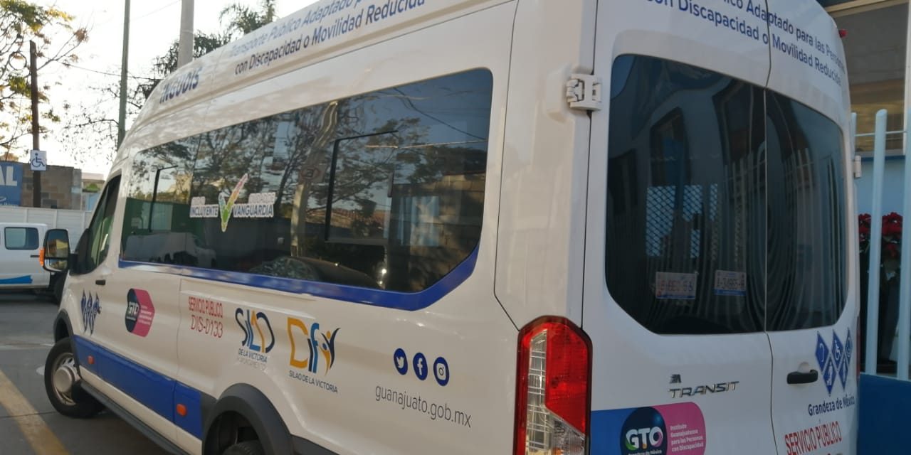 El sistema de Transporte Público Adaptado de Silao brinda servicio a foráneos