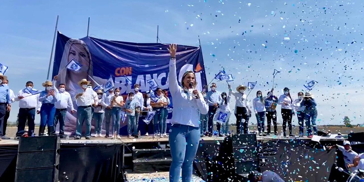 Blanca Preciado muestra «músculo» durante arranque de campaña