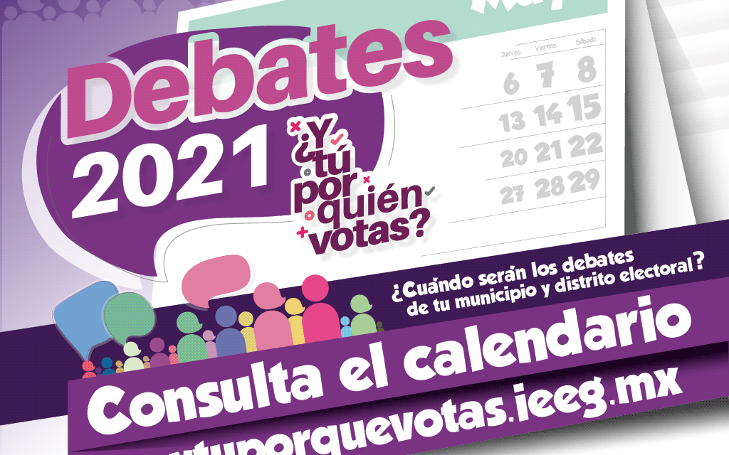¿Cuándo serán los debates entre candidatos?