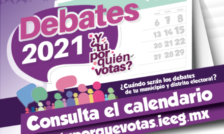 ¿Cuándo serán los debates entre candidatos?