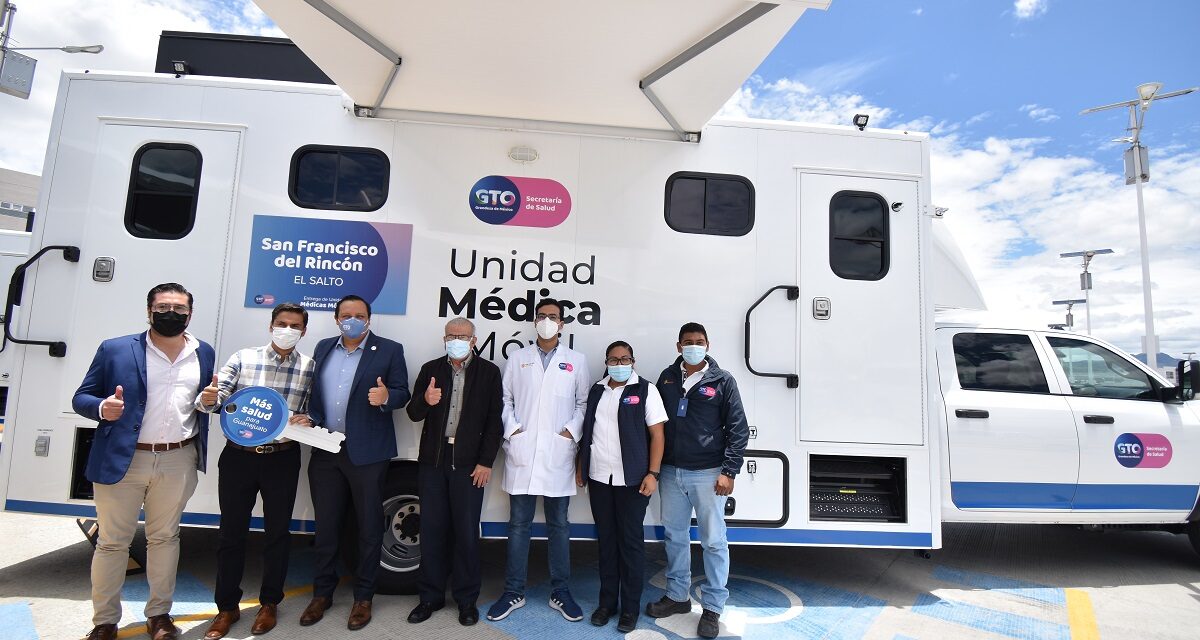 San Francisco del Rincón recibe nueva Unidad Médica Móvil