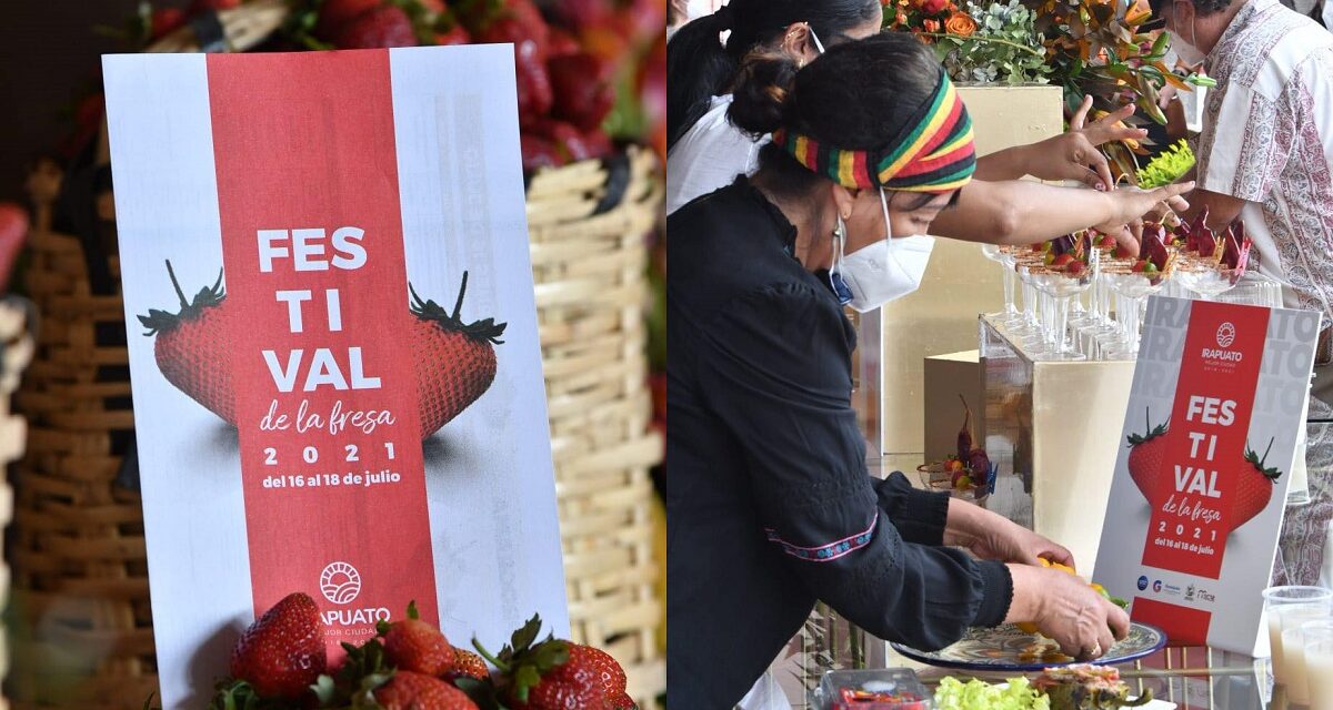 Anuncian Festival de la Fresa en Irapuato