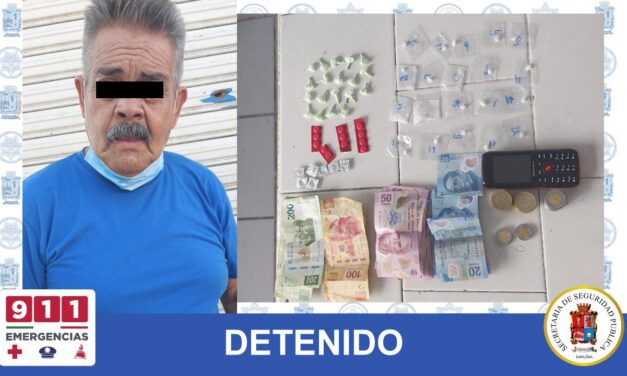 Policía de León detiene a presunto distribuidor de droga en colonia Obrera