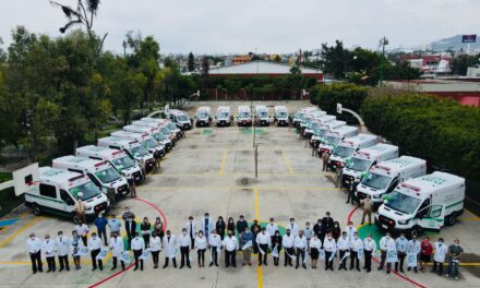 23 nuevas ambulancias para IMSS en el estado Guanajuato