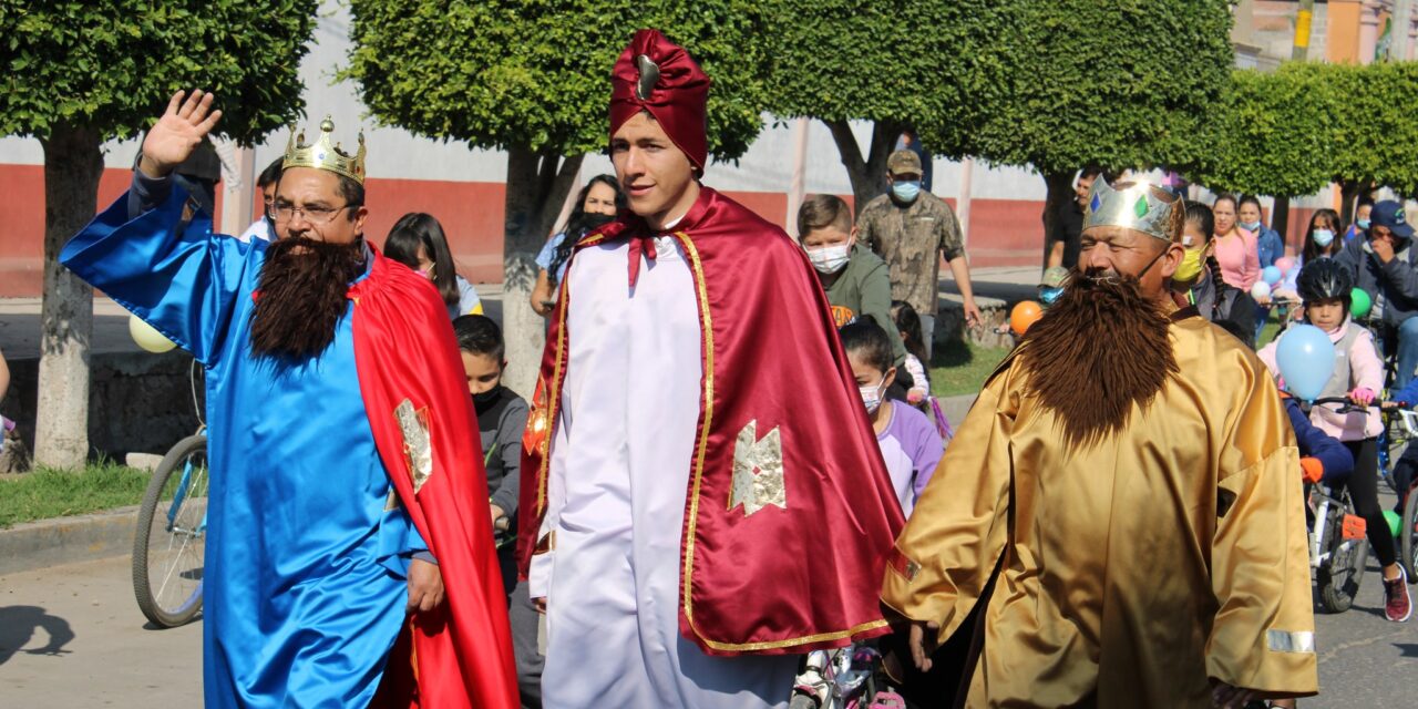 Realizan Primera Rodada de Reyes en Manuel Doblado