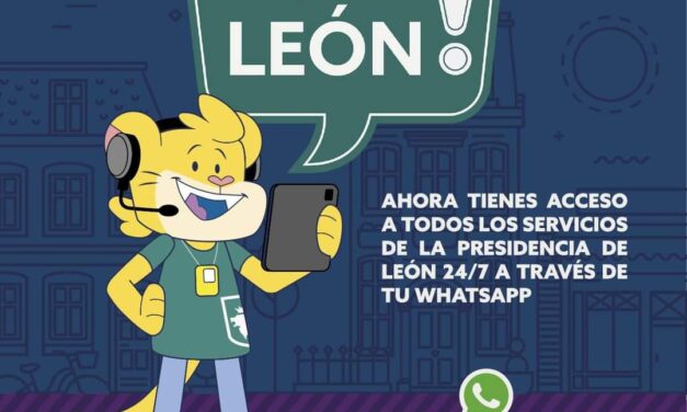 León ya tiene whatsapp