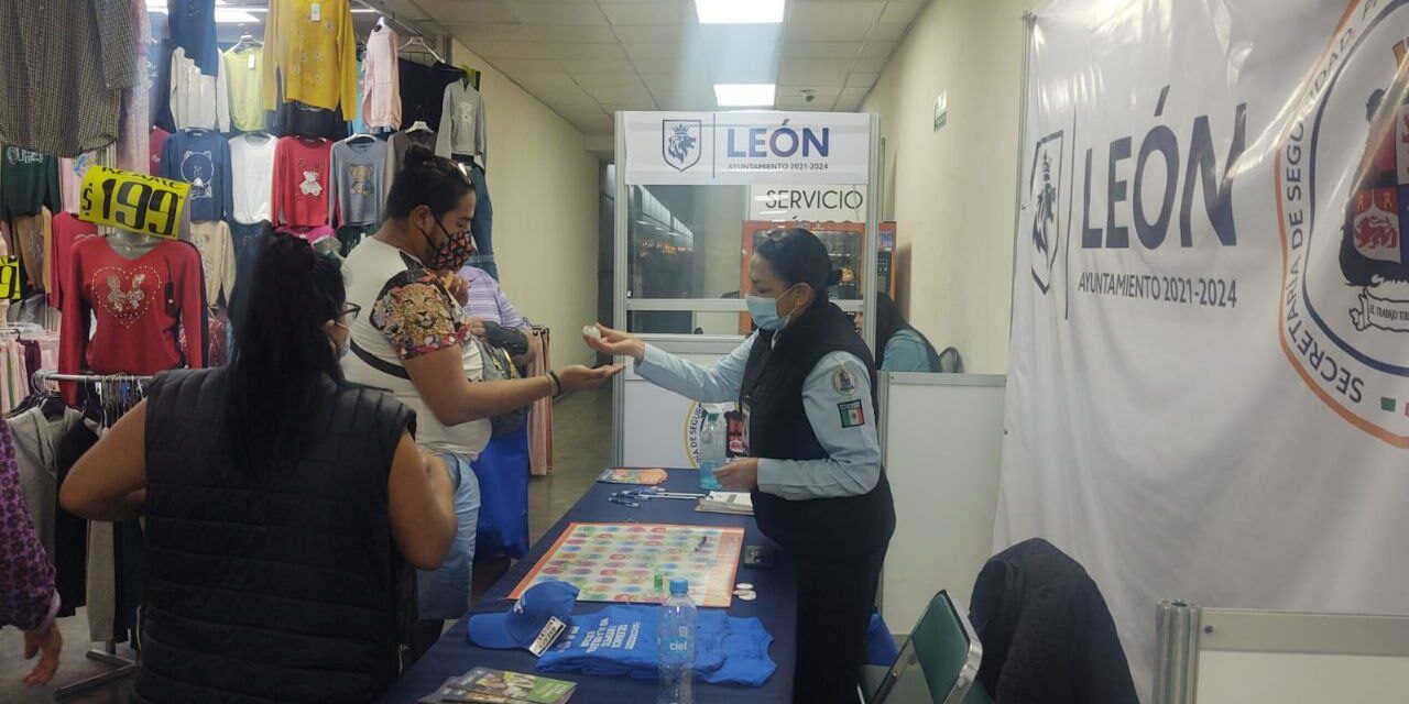 Promueven prevención y autocuidado en la Feria de León