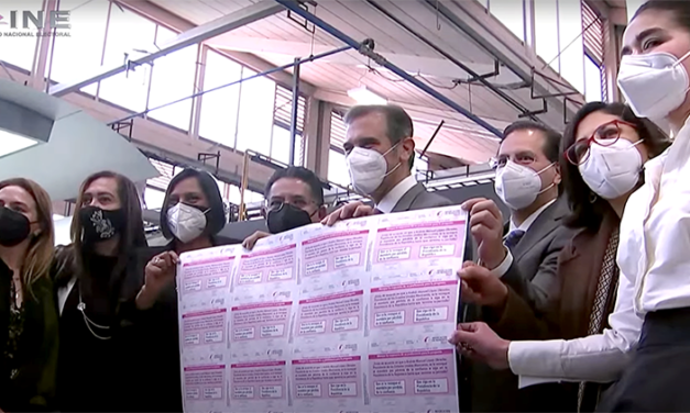 Inicia INE la producción de las papeletas para la Revocación de Mandato