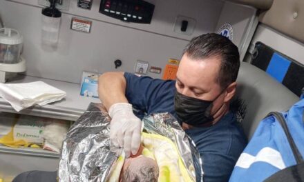Oficiales de León ayudan a bebé a nacer