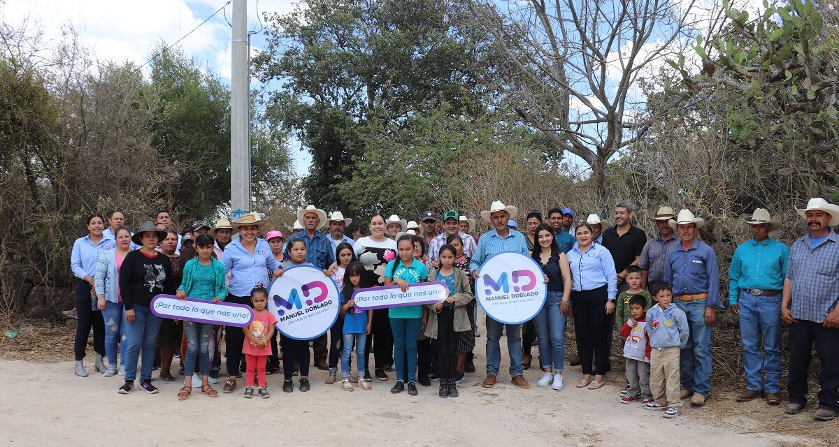 Entrega Blanca Preciado 24 kilómetros de caminos rurales