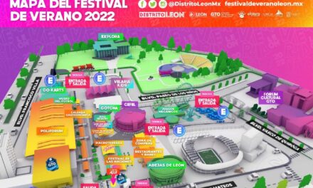 Todo listo para el festival de verano León 2022