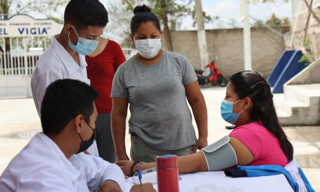 Llevan módulo de salud a comunidades de Purísima del Rincón