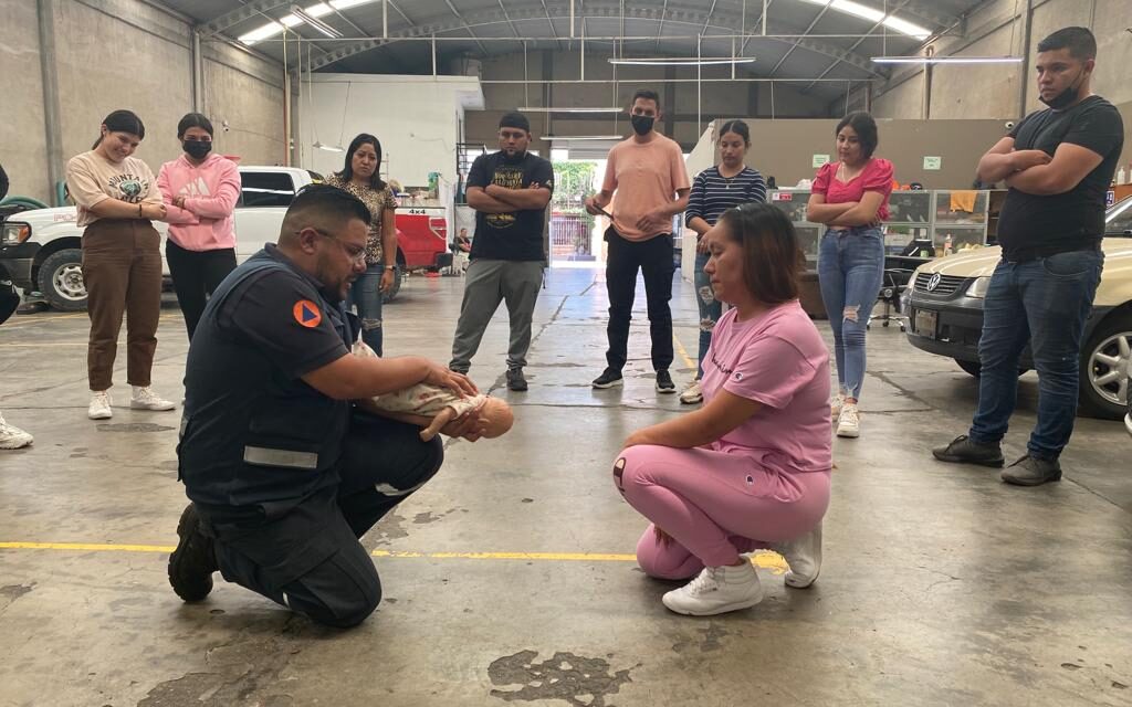 Capacitan en Primeros Auxilios a francorrinconeses