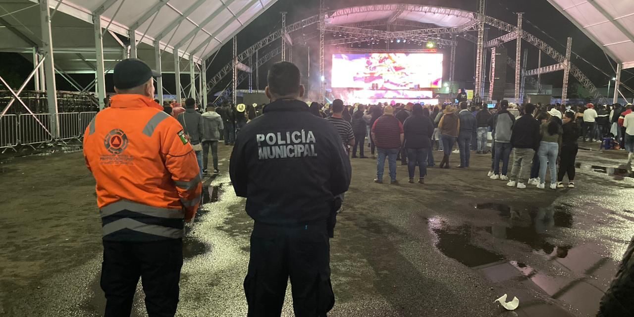 Brindan informe de seguridad durante feria de San Francisco del Rincón