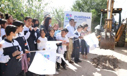 3.3 millones de pesos en Obras para Purísima del Rincón