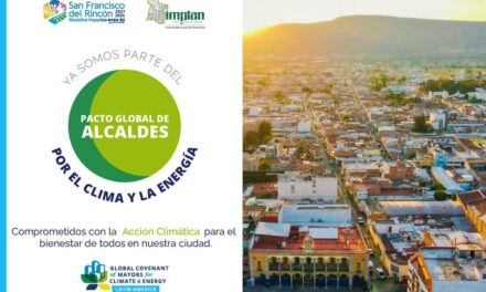 Toño Marún se une al pacto global de alcaldes para combatir el cambio climático