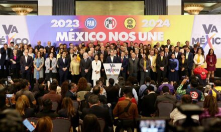 Confirman coalición «Va x México» para elecciones en 2023 y 2024