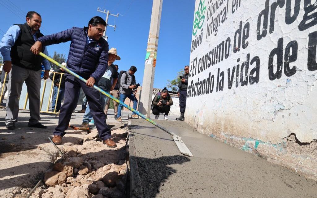 Municipio de Purísima del Rincón invierte 1.6 MDP en comunidad de Potrerillos