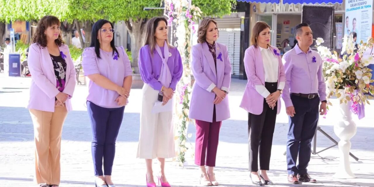 En San Francisco del Rincón rinden guardia de honor en Conmemoración del Día Internacional de la Mujer