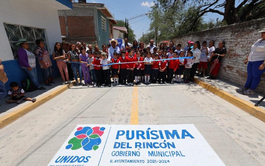 Nuevas vialidades en Purísima del Rincón