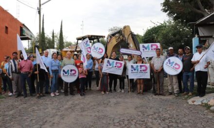 Blanca Preciado inicia obras por 1.4 MDP para el Guayabo de Santa Rita