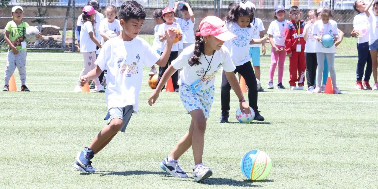 Participan 400 infantes de Purísima en cursos de verano deportivos
