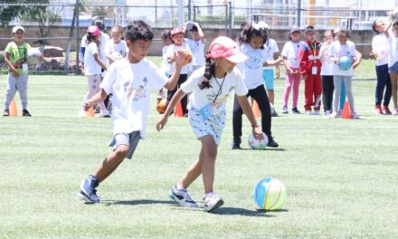 Participan 400 infantes de Purísima en cursos de verano deportivos