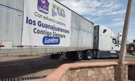 Guanajuatenses envían 50 Toneladas de víveres para Familias afectadas por el Huracán Otis