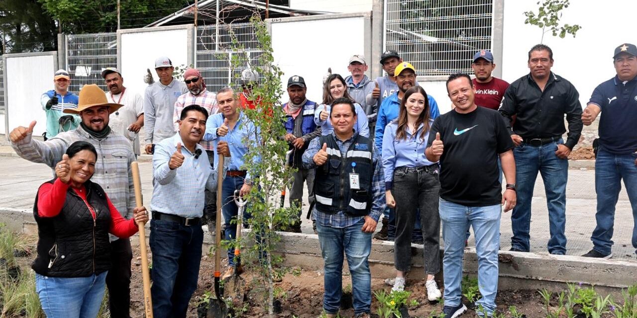 Plantan más de mil árboles en Purísima del Rincón