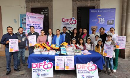 En Purísima del Rincón invitan a «Regala Útiles para que se Cumplan Sueños»