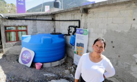 Instalan sistemas de captación de Agua de Lluvia en comunidades