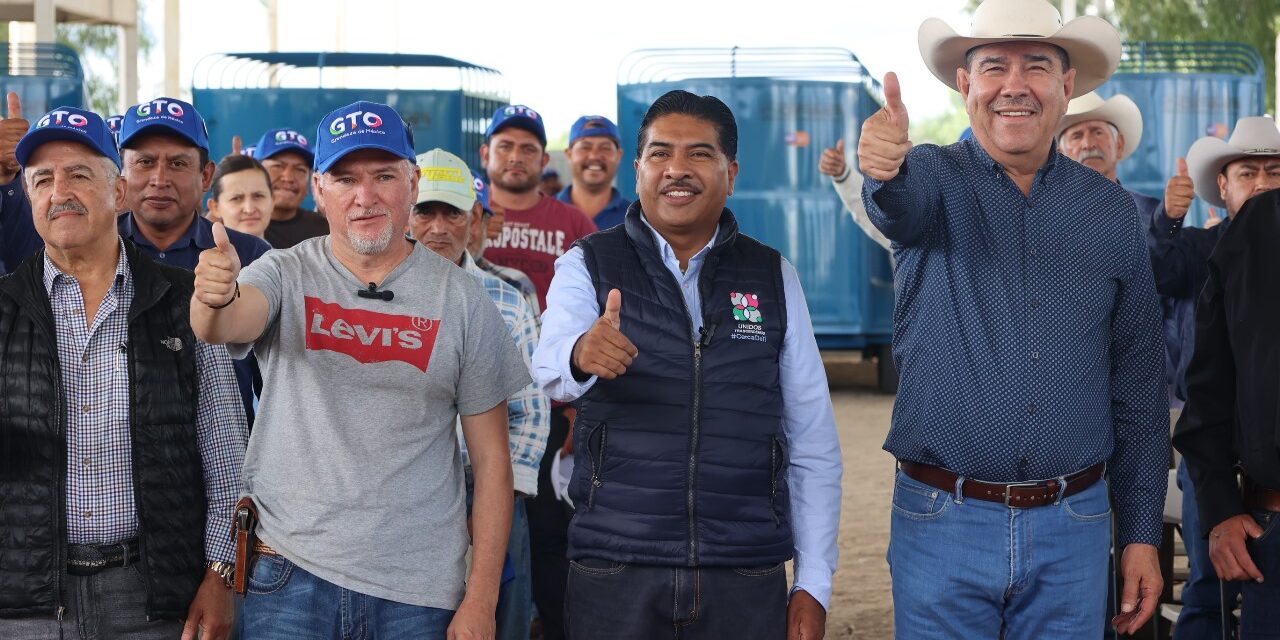 En Purísima, apoyan a ganaderos y agricultores