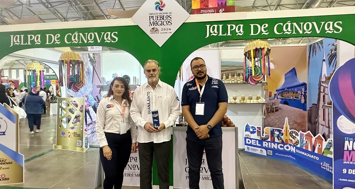 Purísima del Rincón presente en el tianguis de Pueblos Mágicos 2024