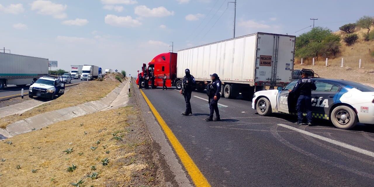 Frustra Secretaría de Seguridad y Paz robo de tractocamión