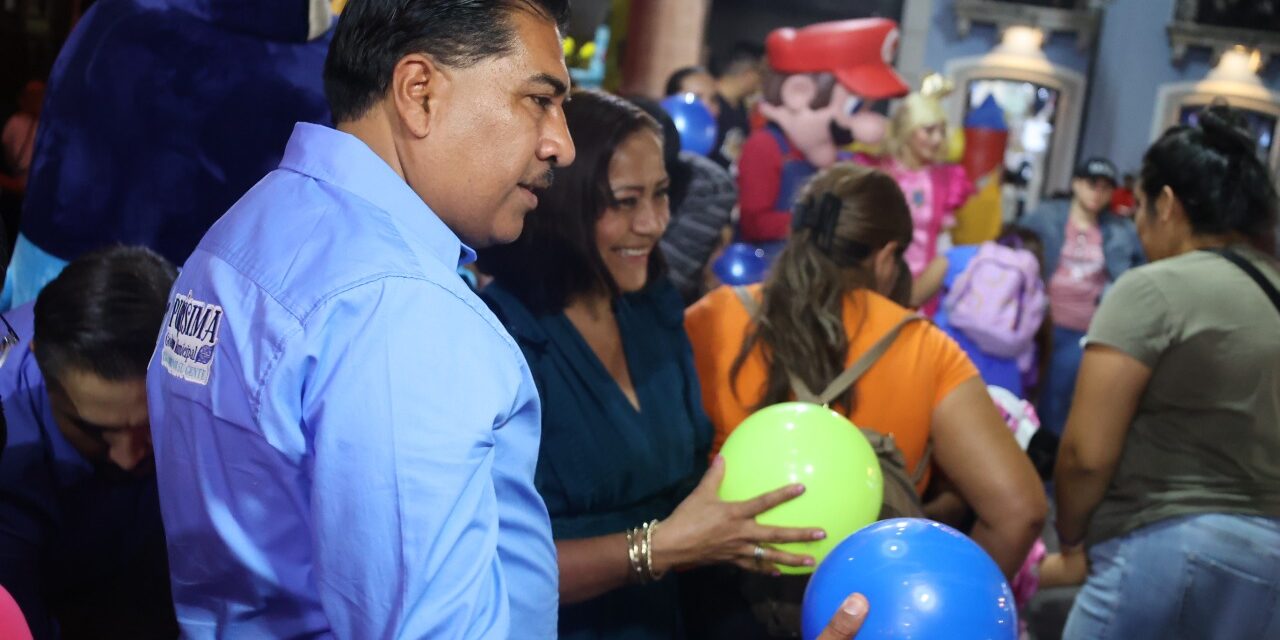 Celebran Día de la Niñez en Purísima