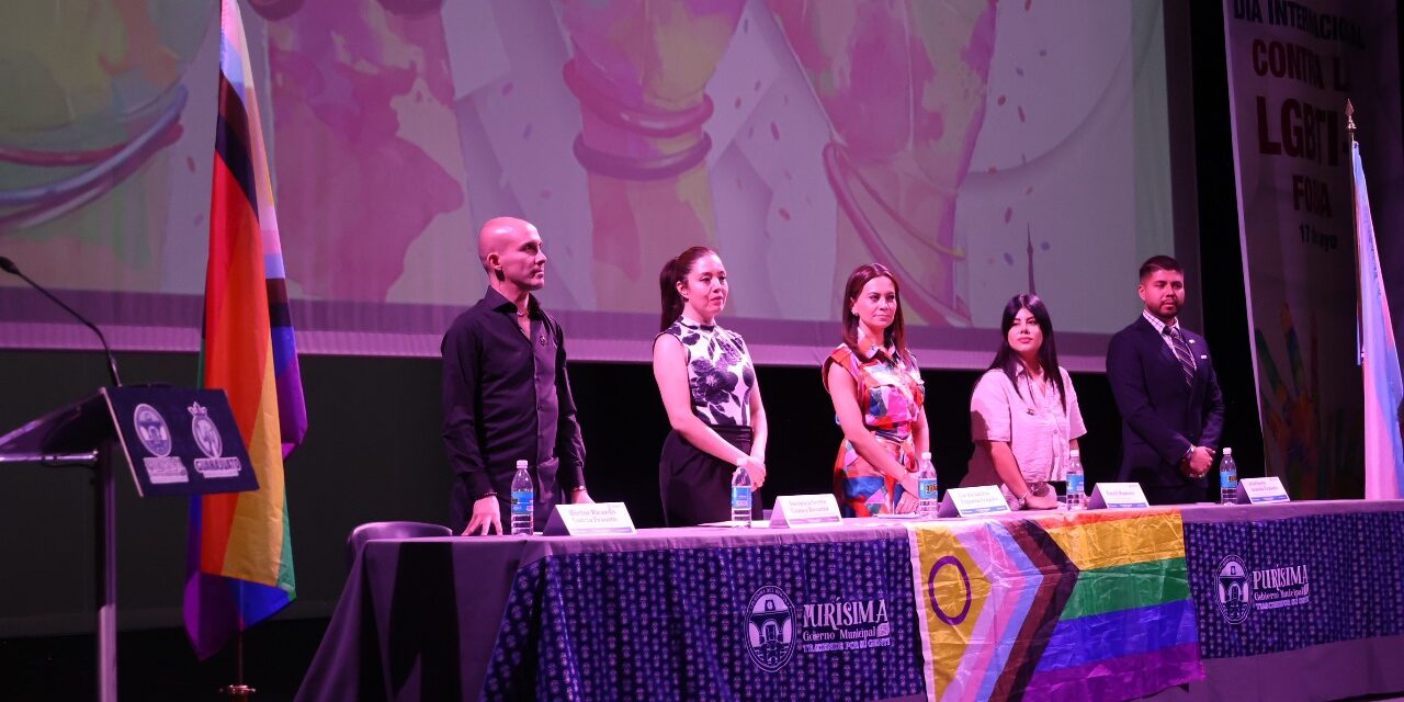 Conmemoran Día Internacional contra la LGTBI+Fobia en Purísima del Rincón