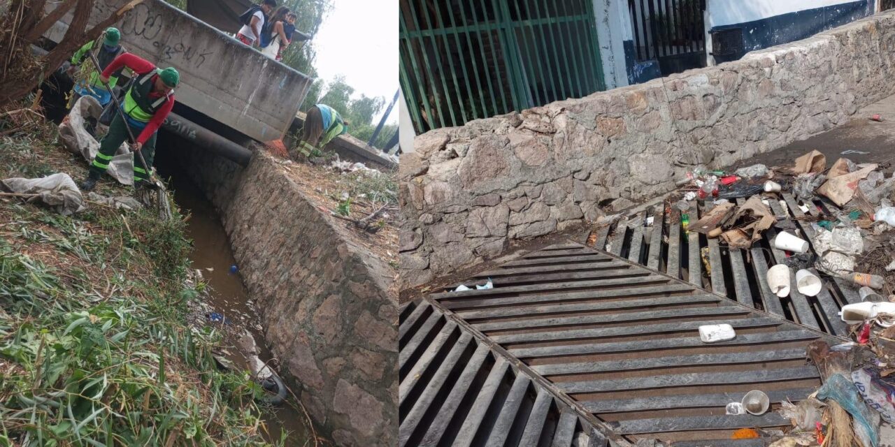 Limpian arroyos en León; buscan prevenir inundaciones