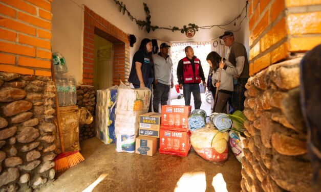 Apoyan a familias afectadas por lluvias en Ocampo