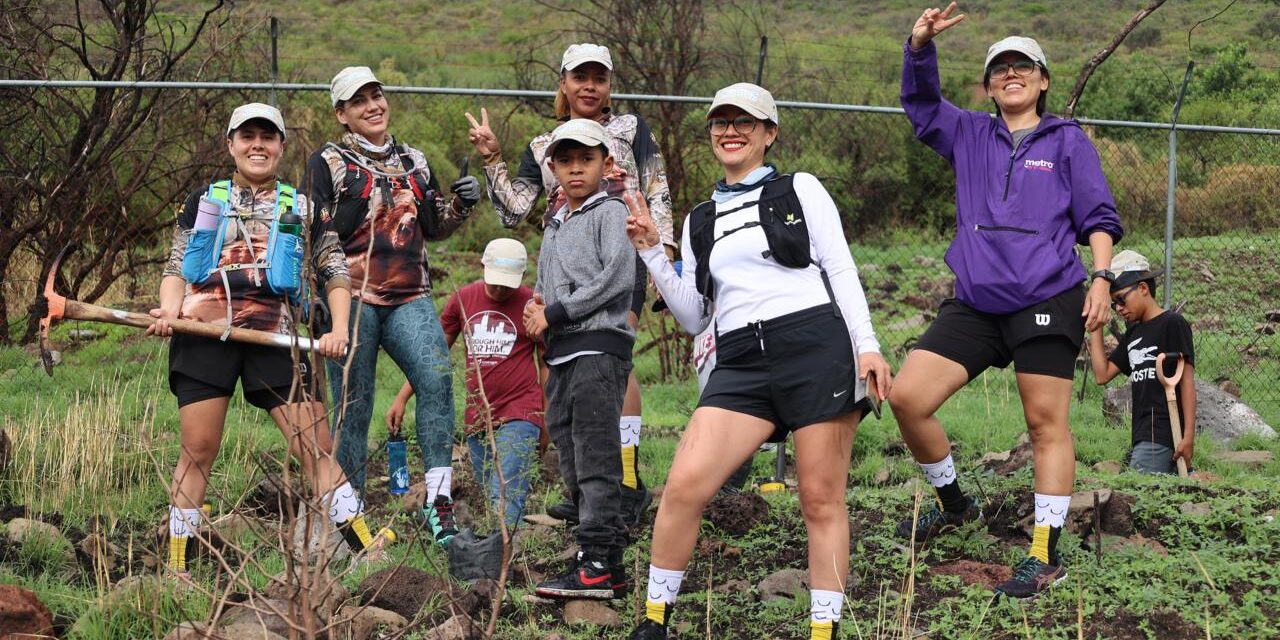 Reforestan eco parque Mil Azahares con 800 mezquites