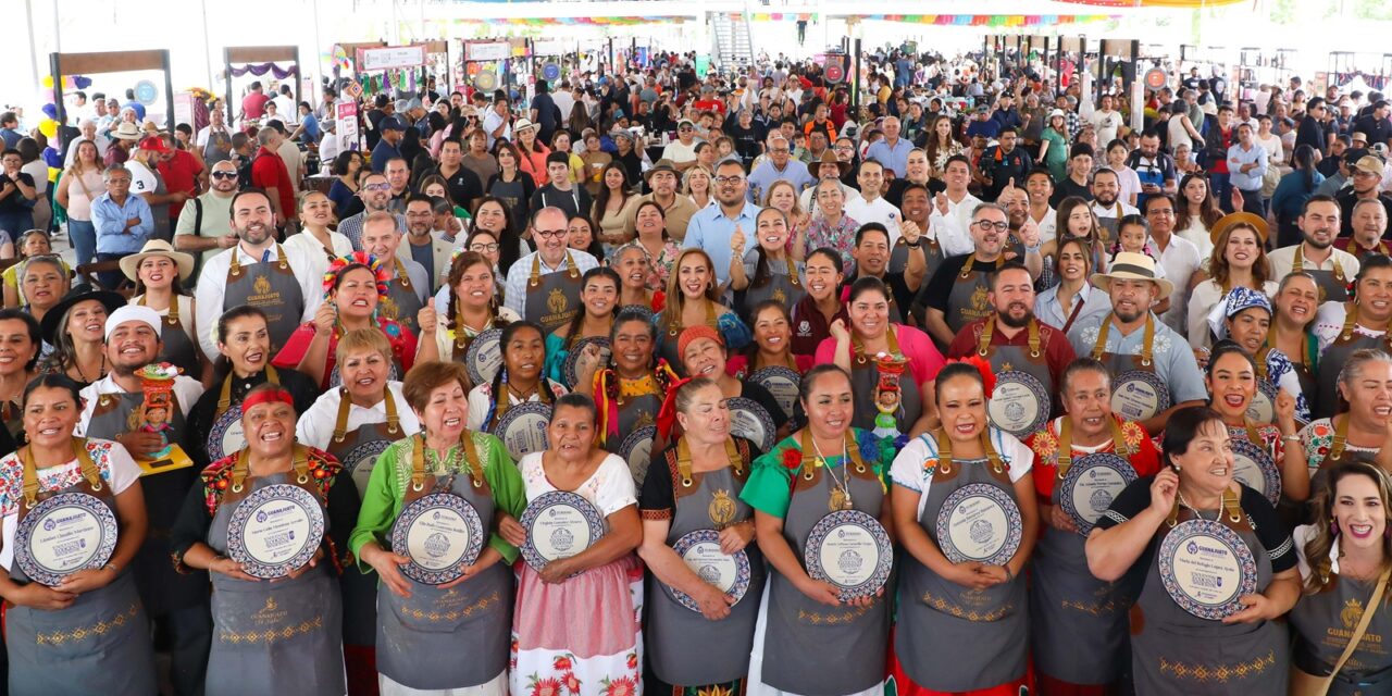 Inauguran 13º Encuentro de Cocina Tradicional Guanajuato ¡Sí Sabe!